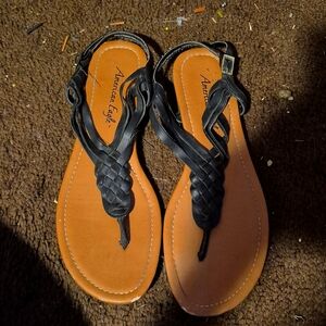 Size 8.5 American eagle sandals